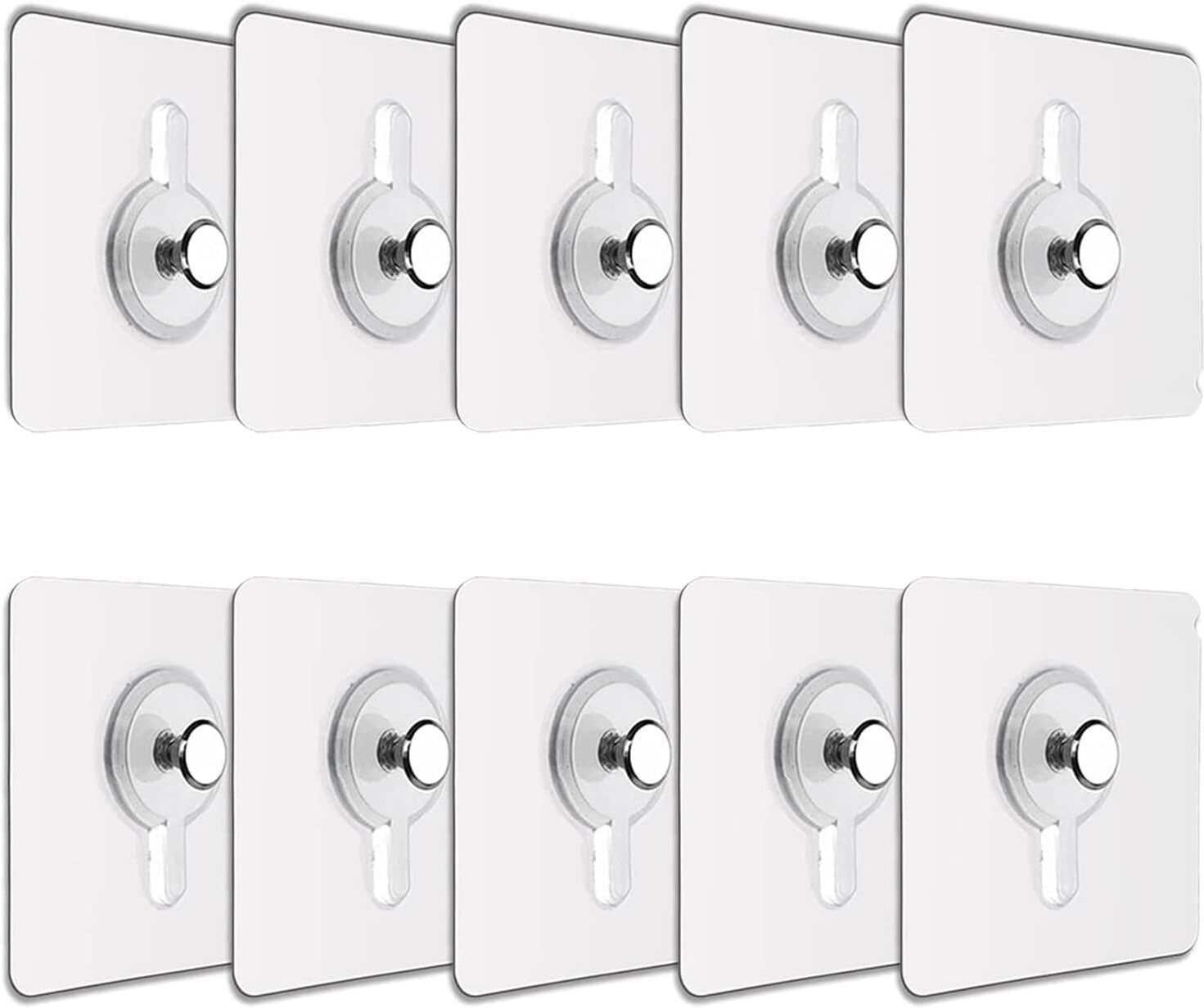 self adhesive 6mm nail hook for hanging photo frame, wall clock, transparent hook 1
