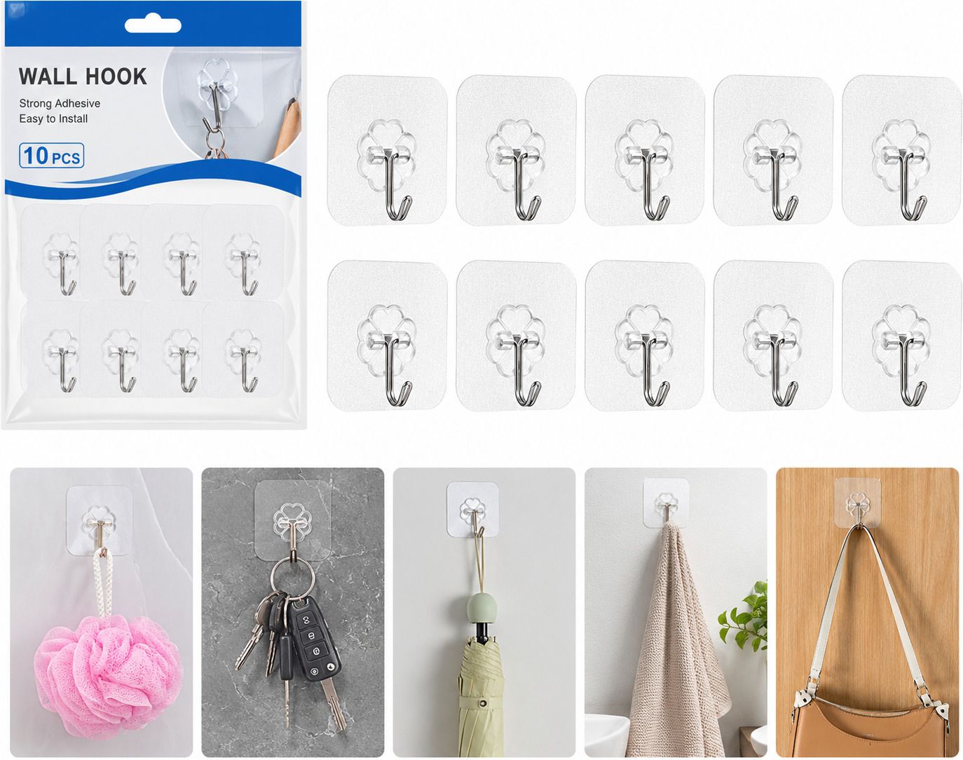 WALL HOOK FREE SIZE Hook 1-image-6