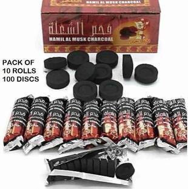 blackfire gold Charcoal Rolls for Bukhoor and Hookah, Magic Coal Hookah Charcoals Hookah Charcoals-picture-16
