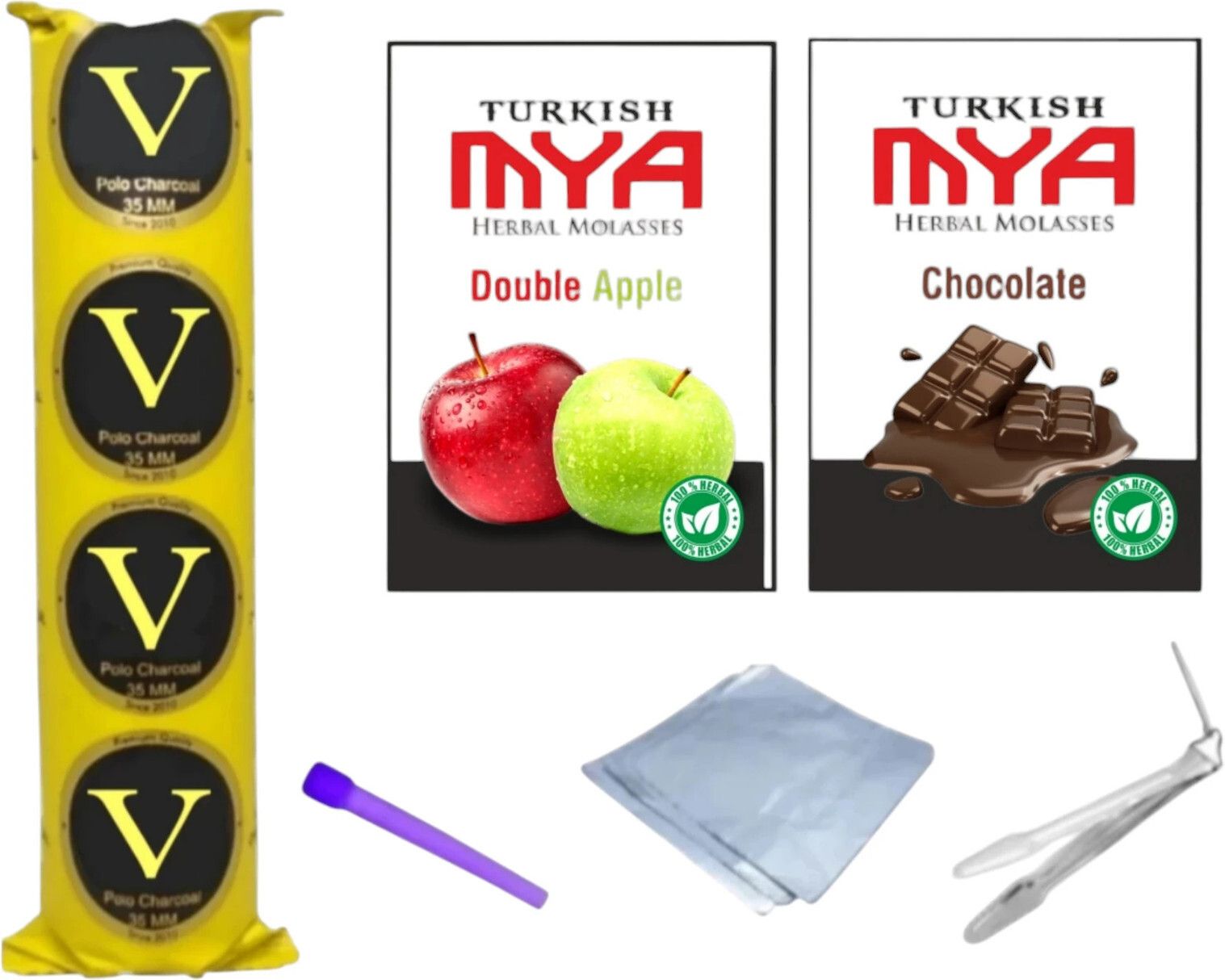 all.nation.impex Flavour pack Double Apple, Chocolate Hookah Flavor-picture-14