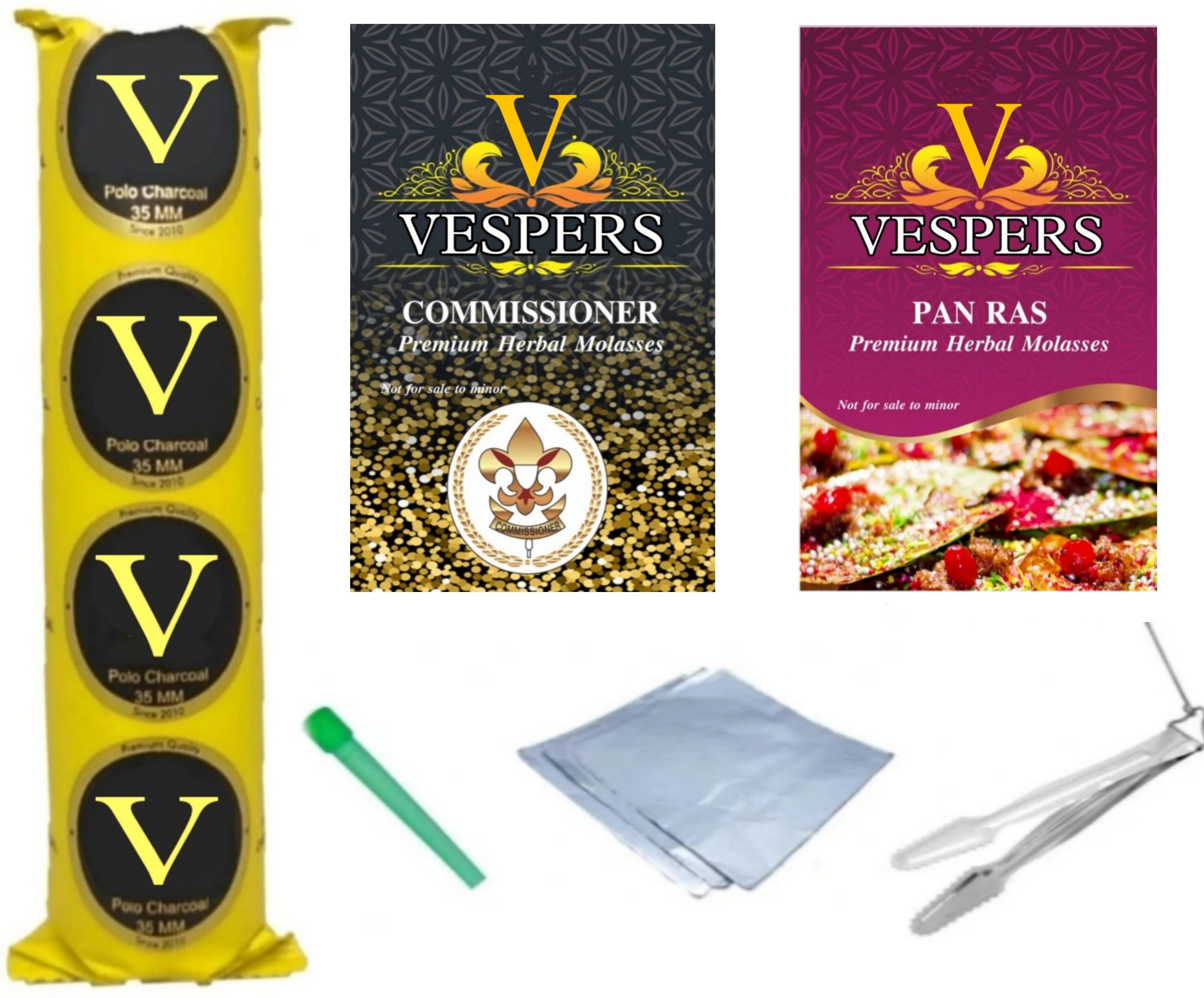vespers Hole charcoal 10 coil Hookah Charcoals-picture-26