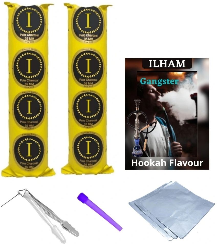 ilham MAGIC COIL GANGSTER FLAVOR FREE CHIMTA FOIL MOUTH TIP GANGSTER Hookah Flavor-picture-10