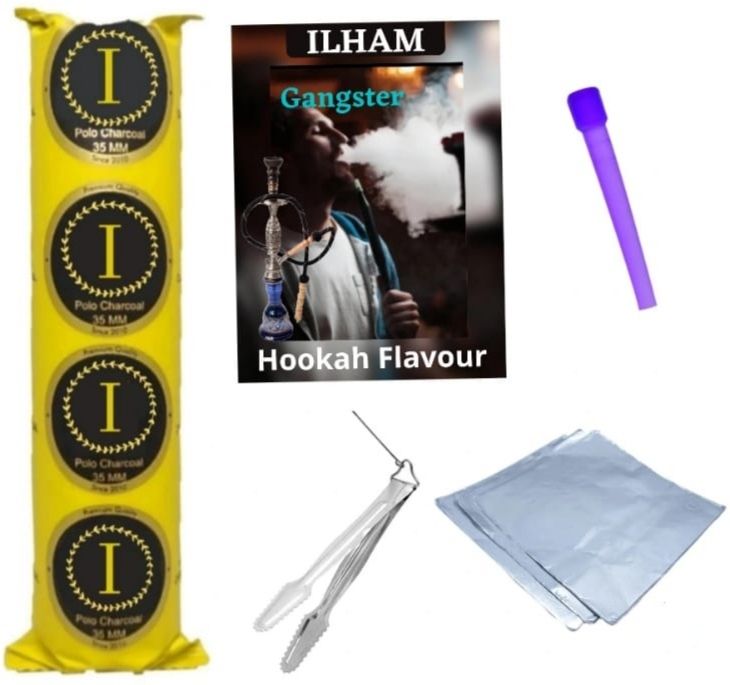 ilham MAGIC COIL GANGSTER FLAVOR CHIMTA FOIL MOUTH TIP GANGSTER Hookah Flavor-picture-28
