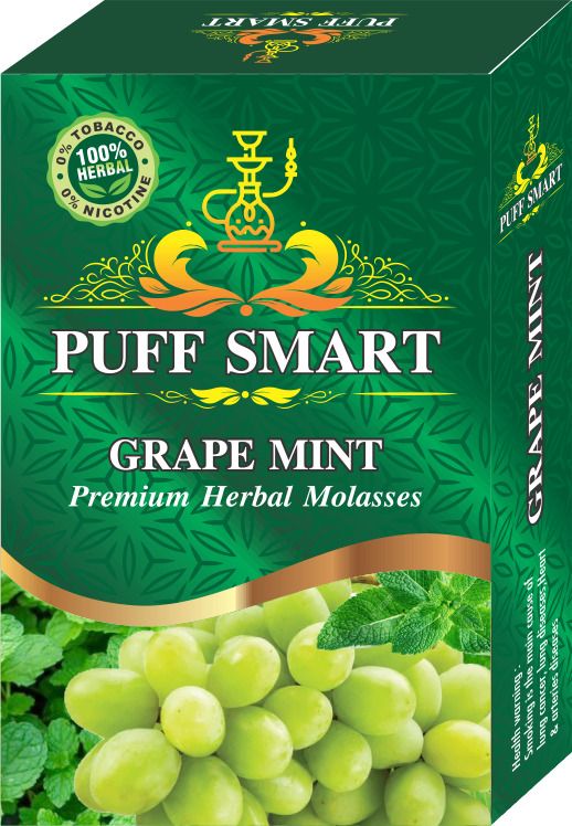 puff smart Fumo Coal 1 Polo Stick and Grape Mint Hookah Flavor-picture-43