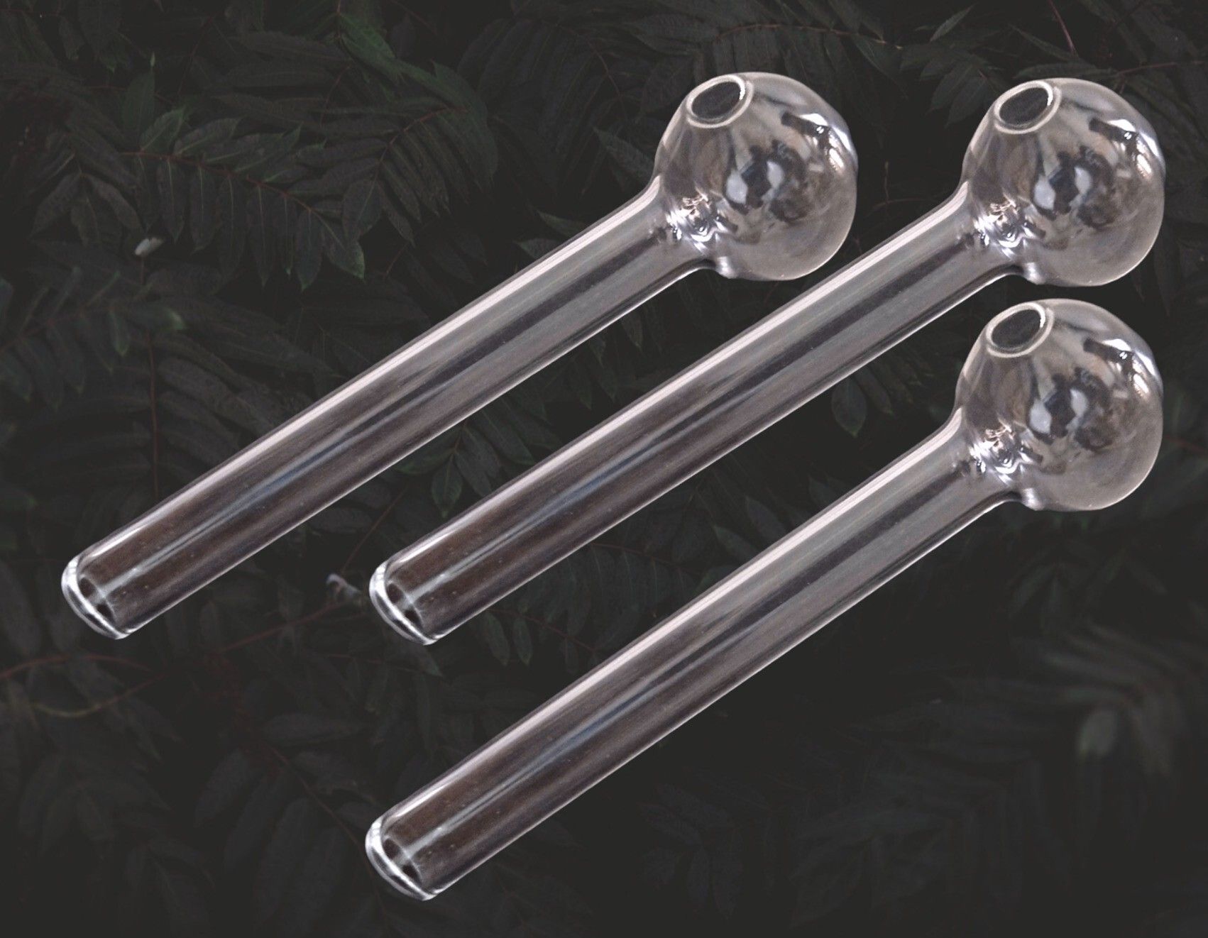 all of all 4"clear glass oil burner pipe Borosilicate Glass Outside Fitting Hookah Mouth Tip-picture-17