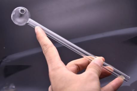 hooker fookers Glass 8 Inch Oil Burner Thick Pipe Borosilicate Glass Outside Fitting Hookah Mouth Tip-picture-12