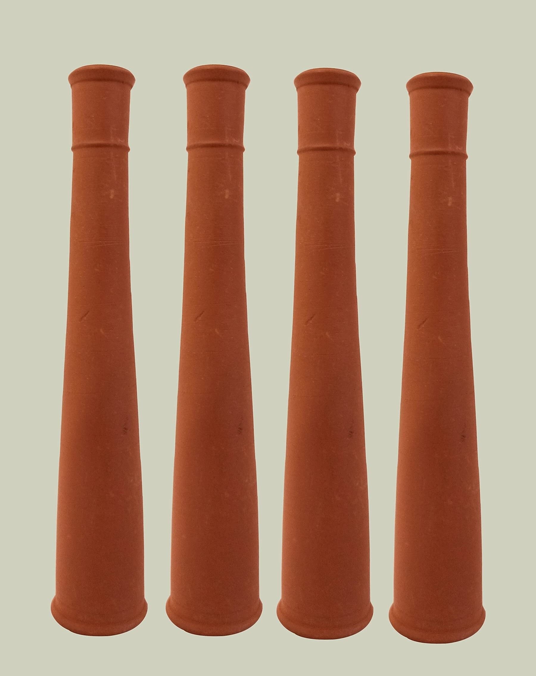 keshu handicraft Resuable Special Chillum Handmade from Clay with Free Gitti Sadhu SMO-King Pipe Terracotta Outside Fitting Hookah Mouth Tip-picture-28