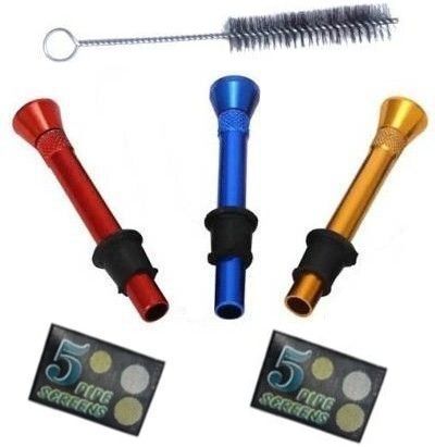hippnation Drap pipe set Aluminium Inside Fitting Hookah Mouth Tip-picture-22