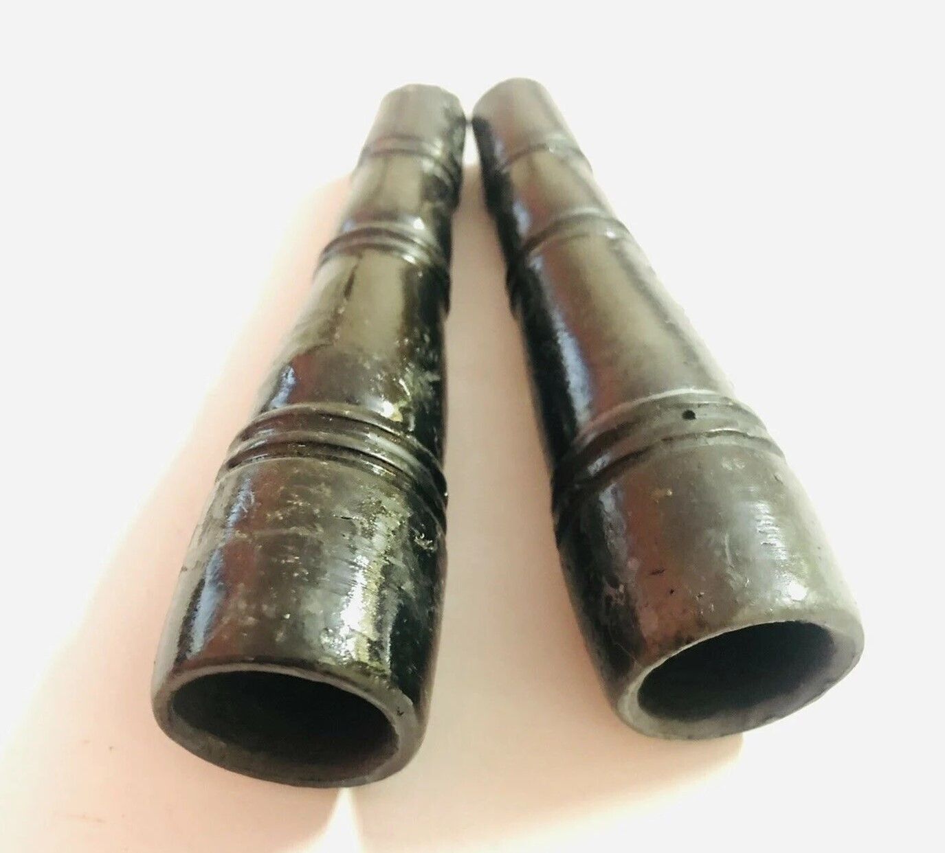 keshu handicraft Handmade Chillum With Gitti Terracotta Outside Fitting Hookah Mouth Tip-picture-23