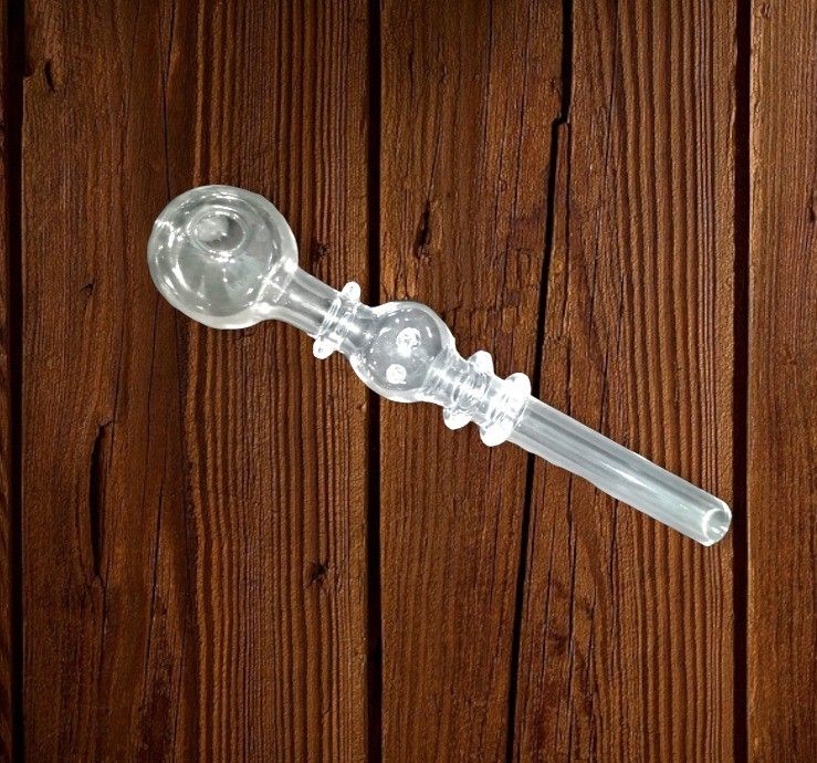 all of all 5 Inches Oil burner pipe 3 ring 3 ball Borosilicate Glass Inside Fitting Hookah Mouth Tip-picture-12