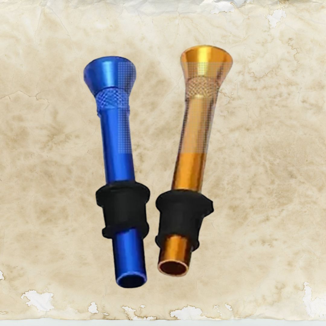 puff smart Metal Bong Shooter Filters 6cm 2 Pcs Aluminium Outside Fitting Hookah Mouth Tip-picture-10