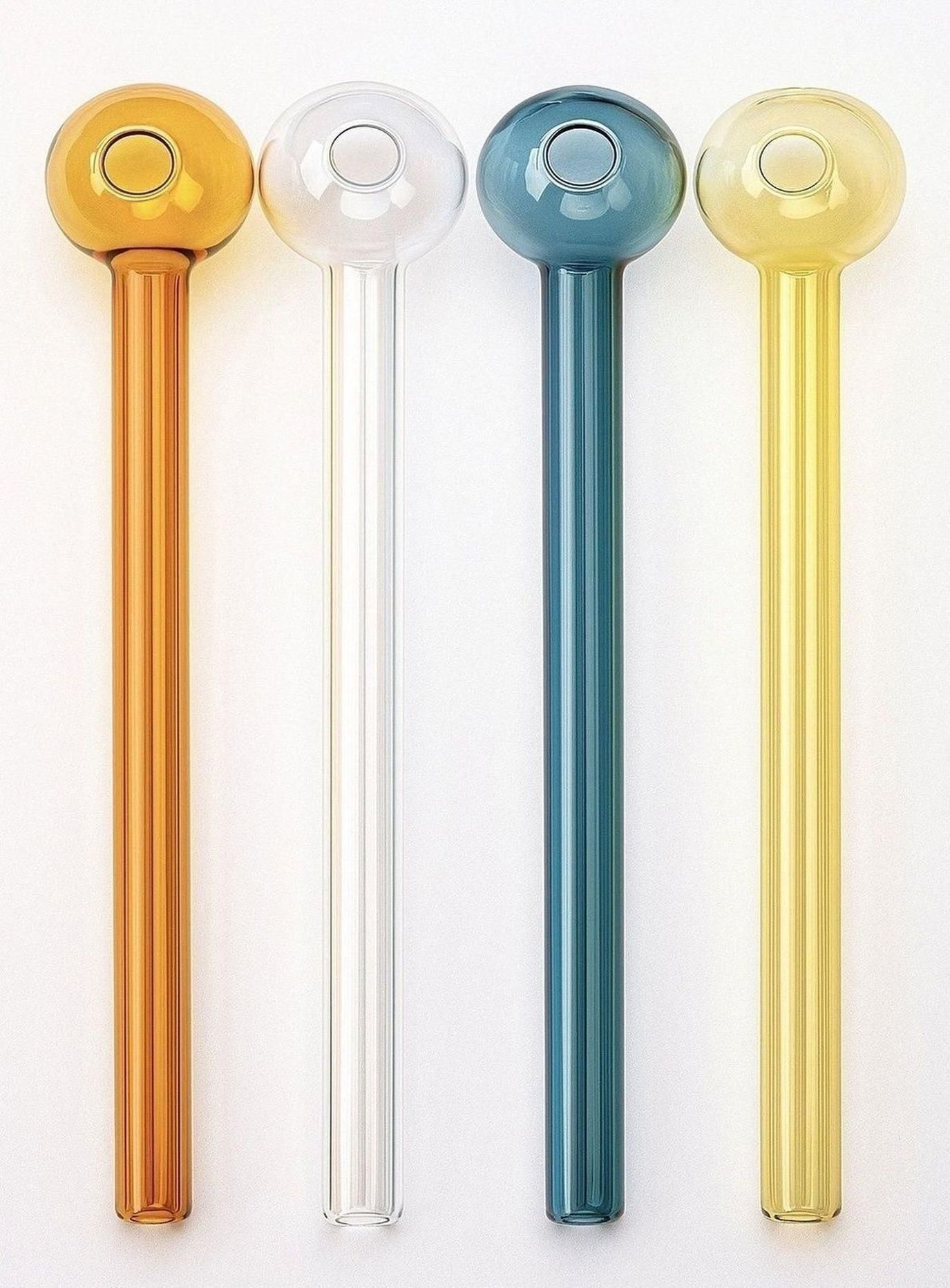 agnix Borosilicate Glass Outside Fitting Hookah Mouth Tip-picture-36