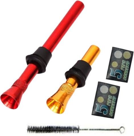 hippnation Drap pipe set Aluminium Inside Fitting Hookah Mouth Tip-picture-23