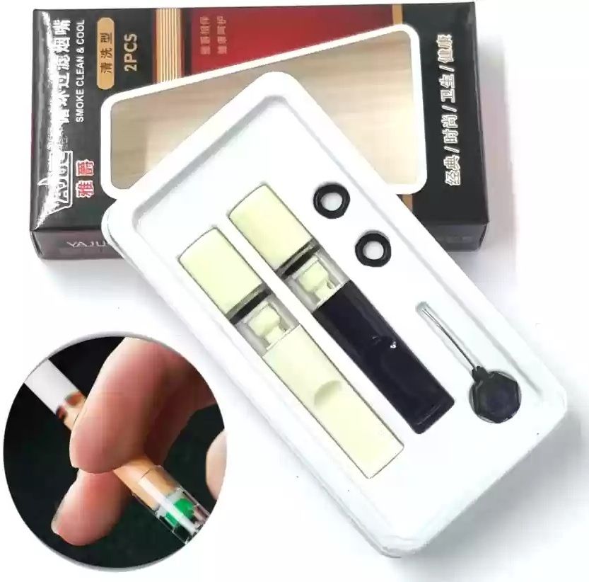 viovi Yajue 02 pcs Cigarette Filter Holder Suitable for Regular & Slim Size Cigarettes Plastic Outside Fitting Hookah Mouth Tip-picture-18