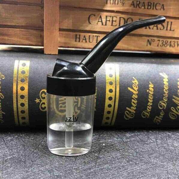 Water Pipe Filter Smoking Pipe Reduce Cigarette Tobacco Smoke Tar Plastic Outside Fitting Hookah Mouth Tip