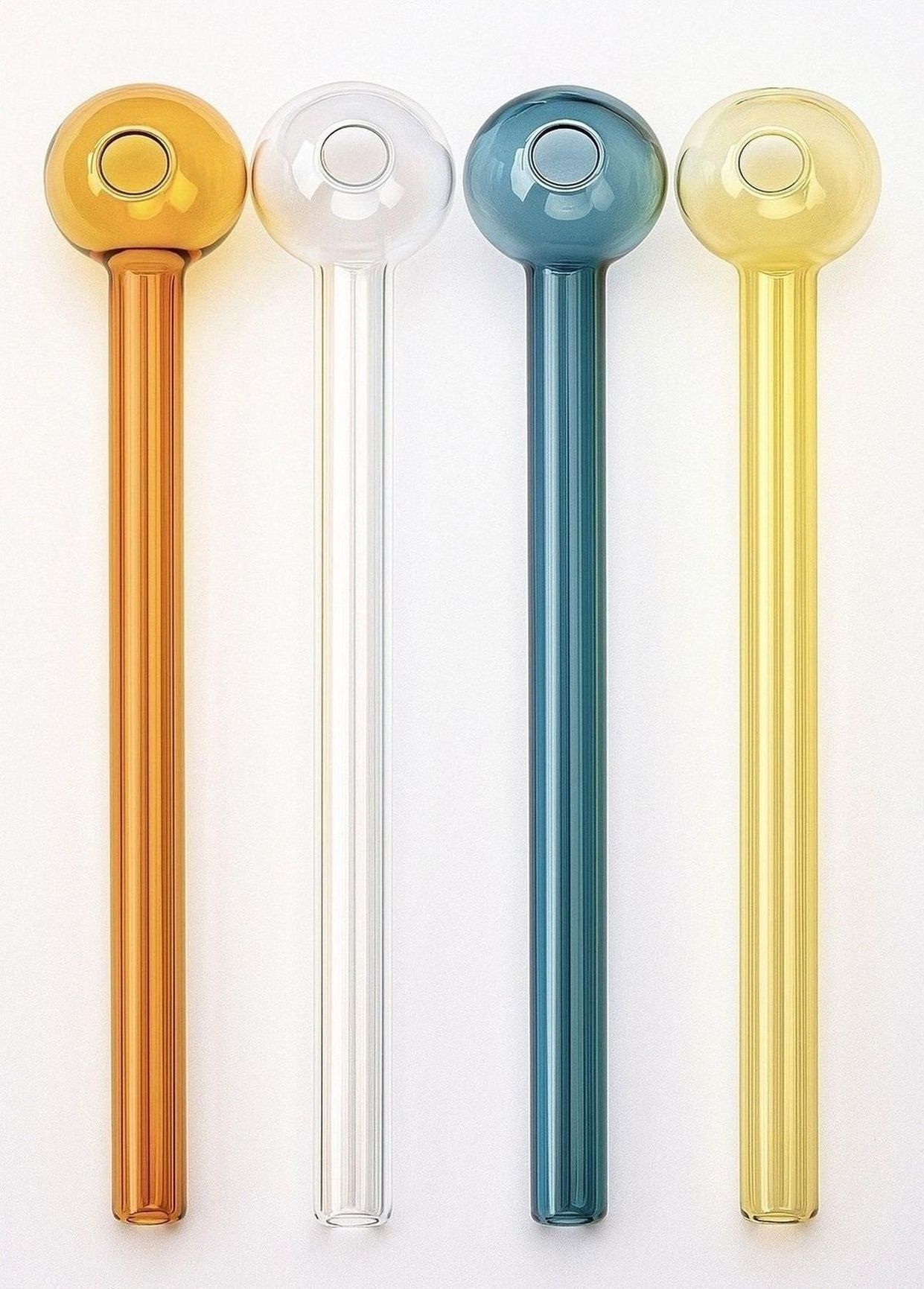 agnix Borosilicate Glass Outside Fitting Hookah Mouth Tip-picture-29