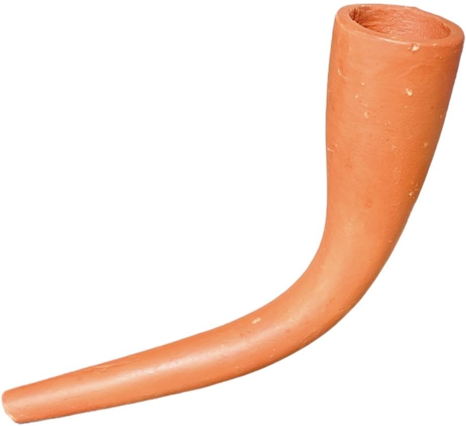 keshu handicraft Shooter Pipe 12 Cm Chillum Hukka Earthenware Outside Fitting Hookah Mouth Tip-picture-28