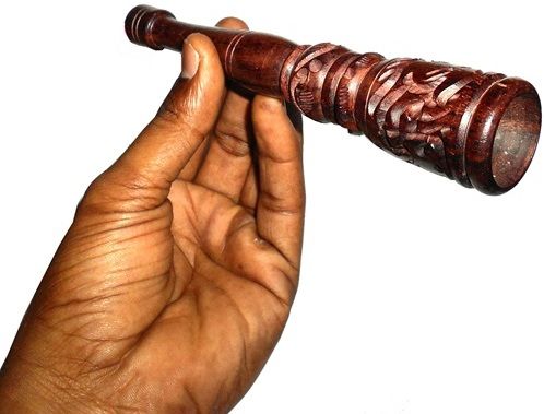 hookah palace Decorative wooden chillum 6 inch Wooden Outside Fitting Hookah Mouth Tip-picture-27