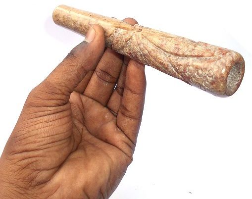 hookah palace Decorative 6 Inch Marble Smoking Chillum Pipe inner Stone Stoneware Outside Fitting Hookah Mouth Tip-picture-24