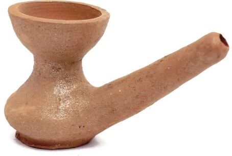 keshu handicraft Clay Chillum Surahi Terracotta Outside Fitting Hookah Mouth Tip-picture-12