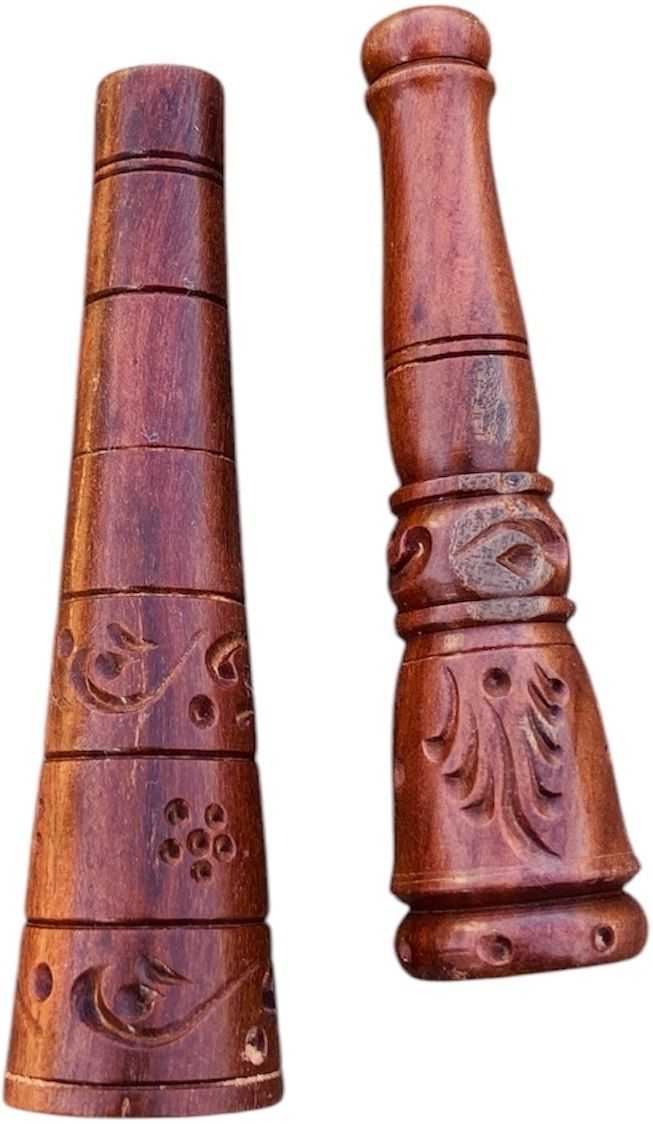 keshu handicraft Simple And Designes Wood Hukka Chillum With Filter Wooden Outside Fitting Hookah Mouth Tip-picture-10