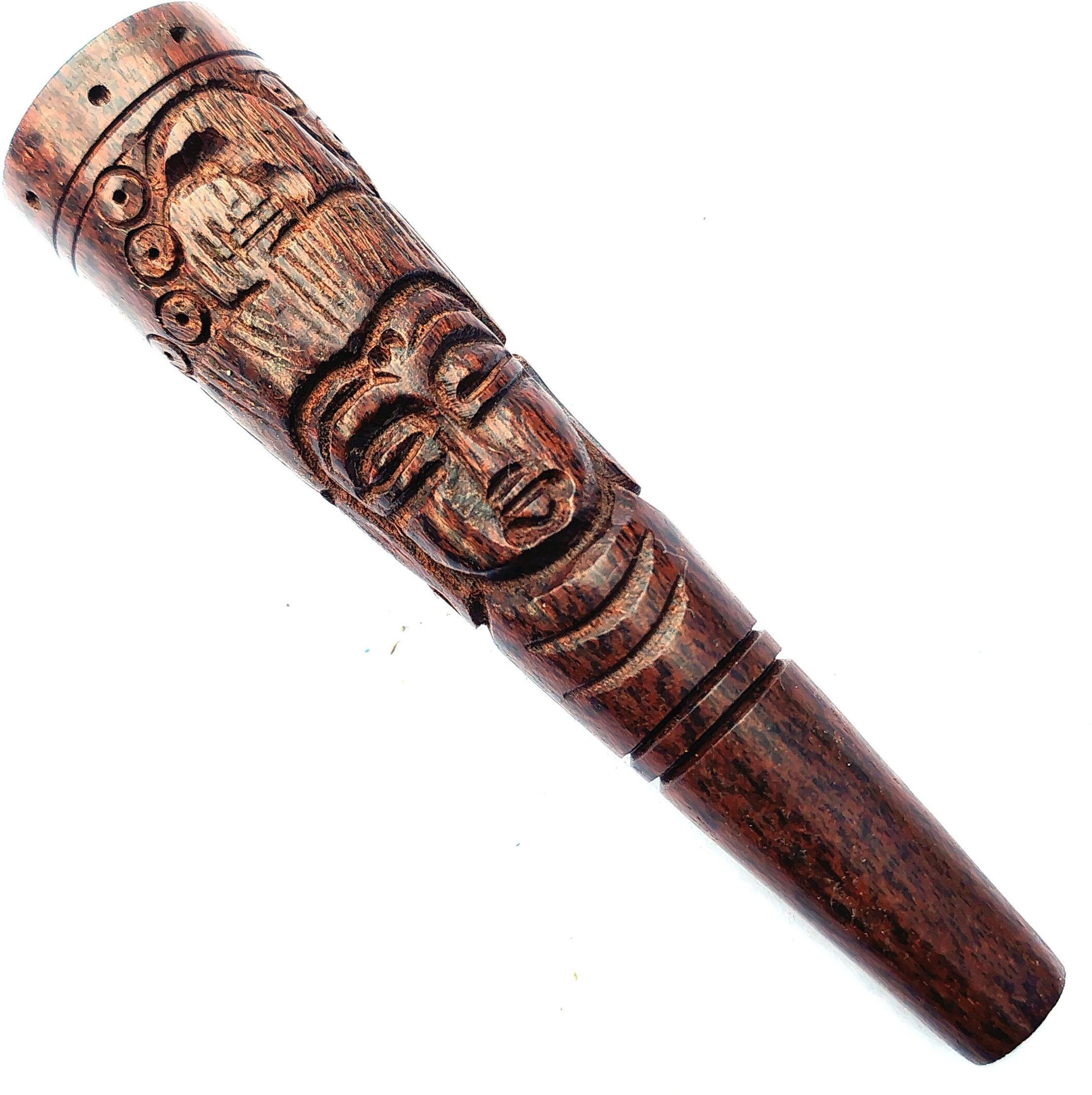 hookah palace Decorative wooden chillum 4 inch Wooden Outside Fitting Hookah Mouth Tip-picture-20