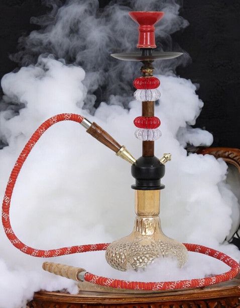 Russian Big Hookah Flower shaped Glass hookah 18 inch Glass, Iron Hookah-image-48