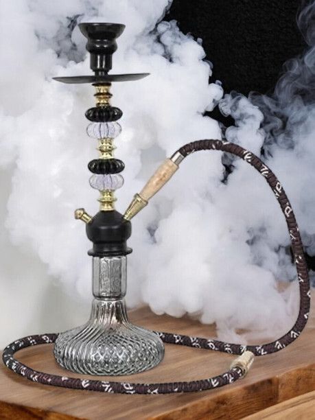 Russian Big Hookah Flower shaped Glass hookah 18 inch Glass, Iron Hookah