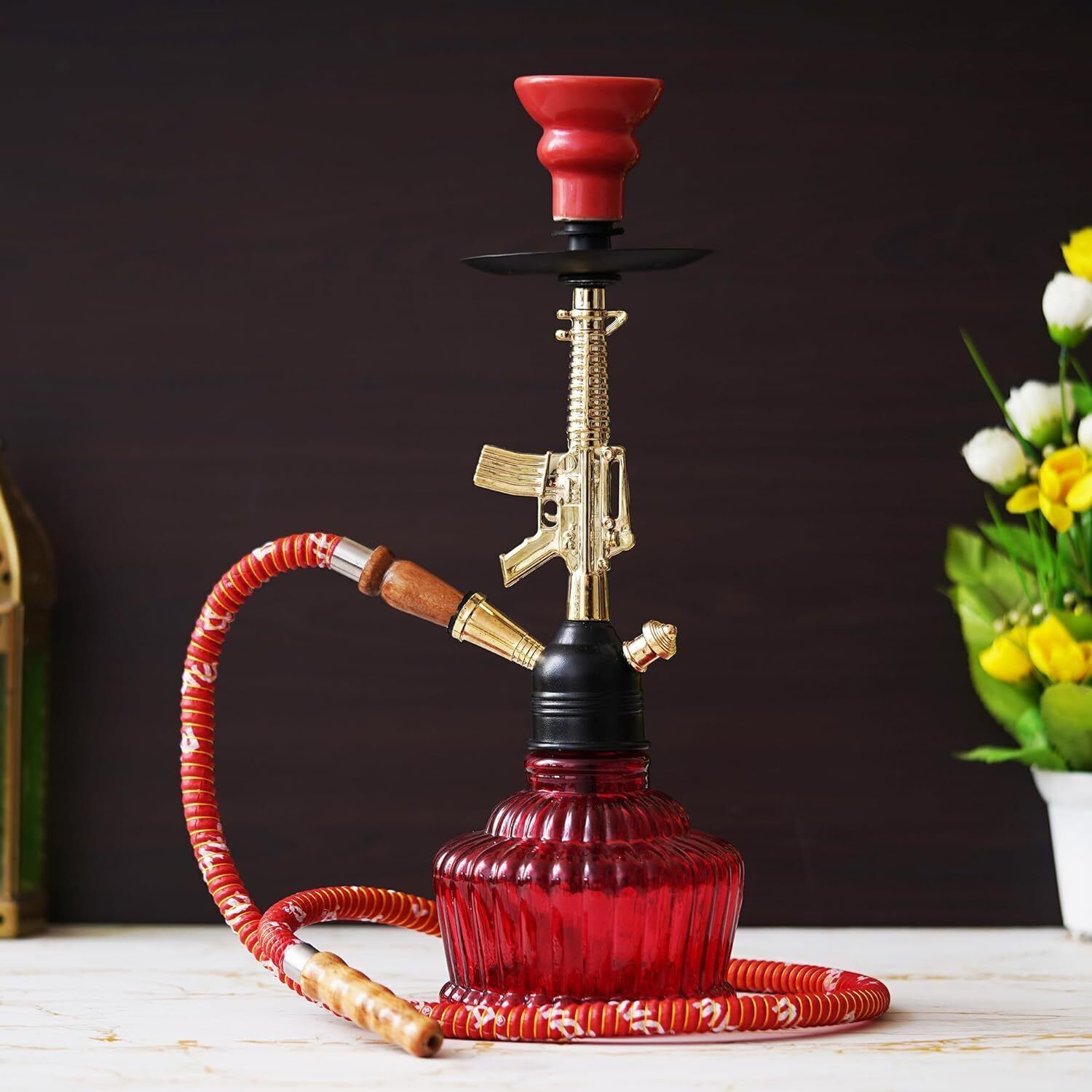 fumify 16 inch Glass, Iron Hookah-picture-15