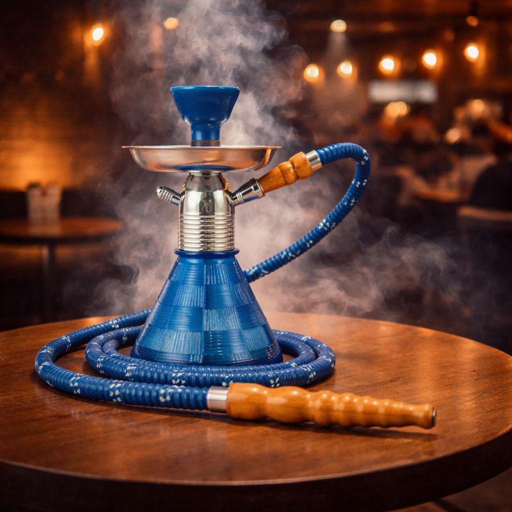 al-sheesh MYA Petite 9 Inch Aluminium, Glass Hookah 9 inch Aluminium Hookah-picture-12