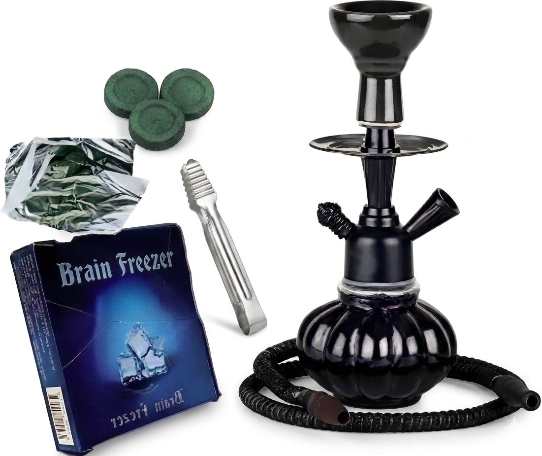 kraftynation Glass Hookah Pot 16 inch Glass Hookah-picture-28