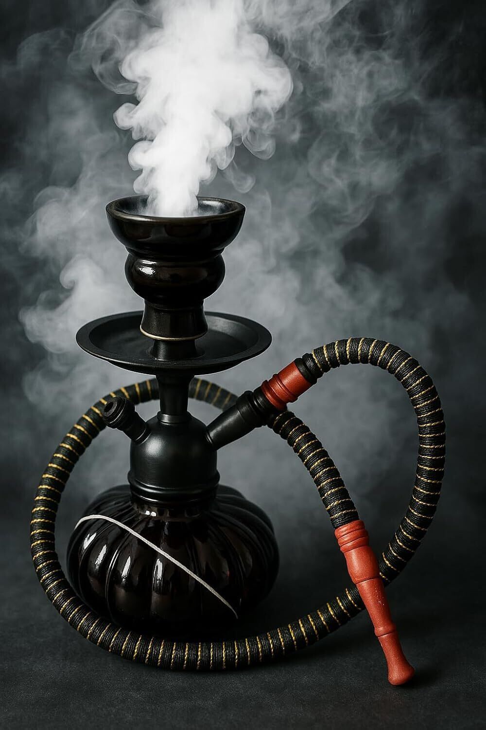 the new look Original Best Quality Trendy Hukka_new 12 inch Iron, Glass Hookah-picture-22