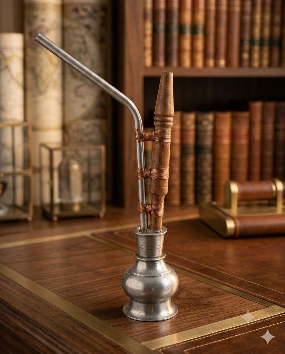 kash empire KASH EMPIRE011 14.5 inch Silver Plated Hookah-picture-25
