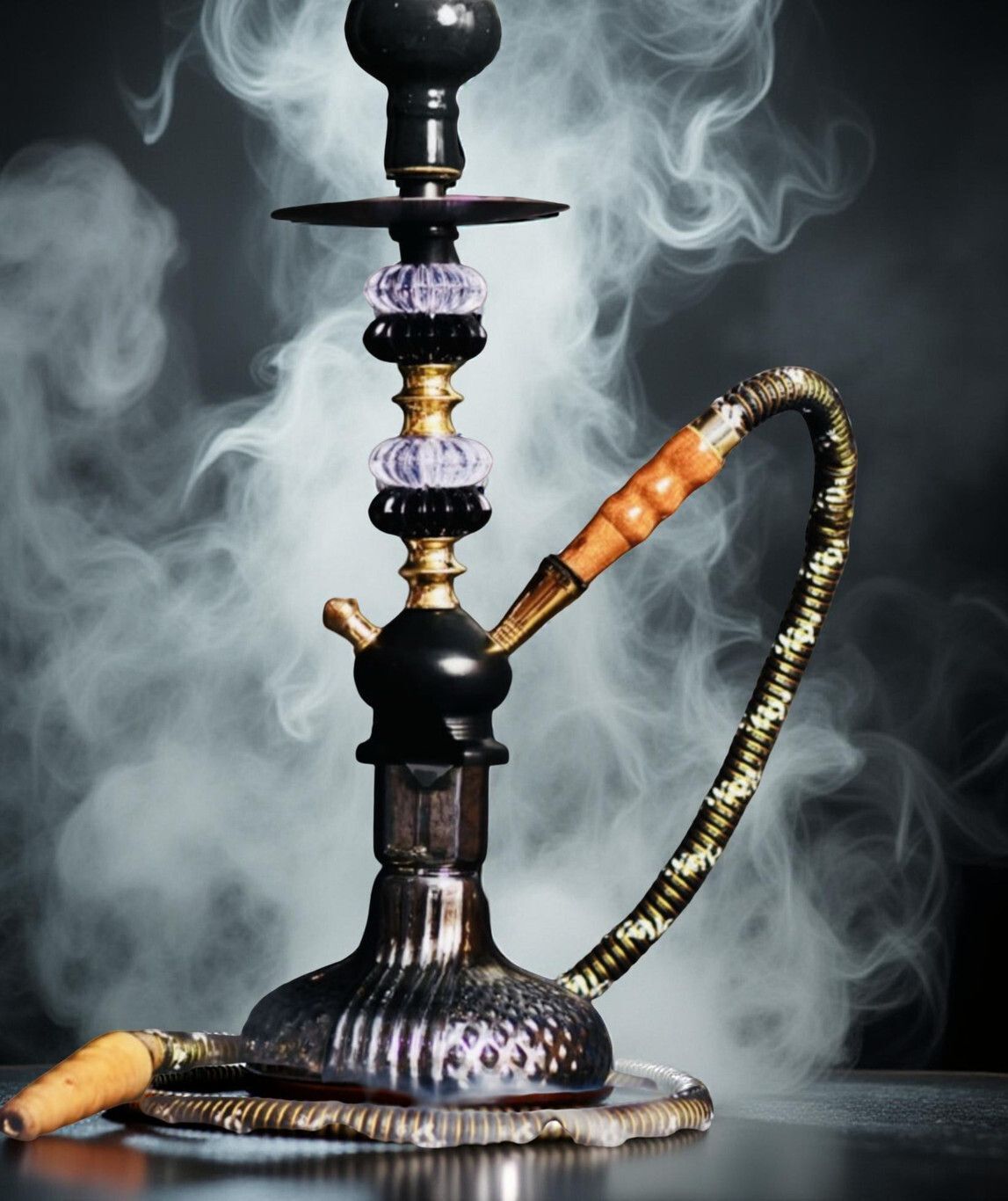 all.nation.impex 14 inch Iron, Glass Hookah-picture-19