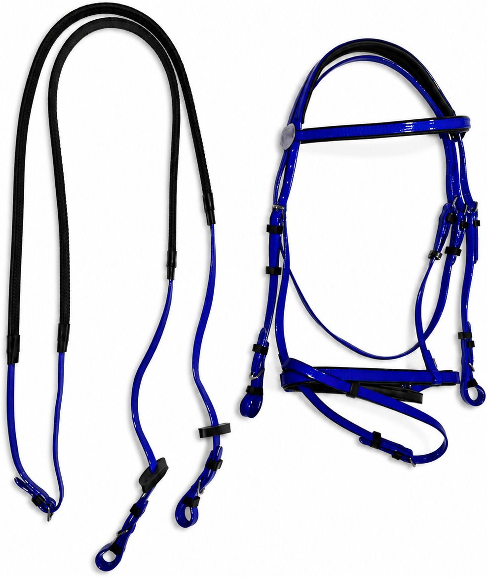 bluhorse Snaffle Horse Bridle-picture-36