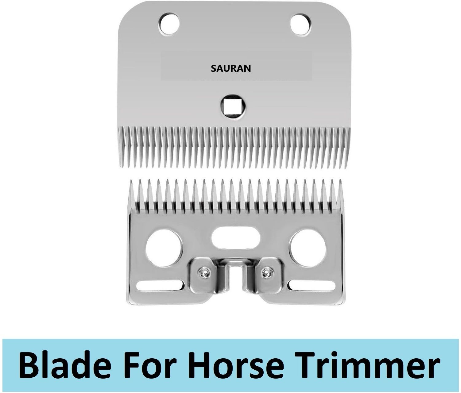 sauran Horse Trimmer Shears Replacement Blades (HAB9) Horse Clipper Blade-picture-11