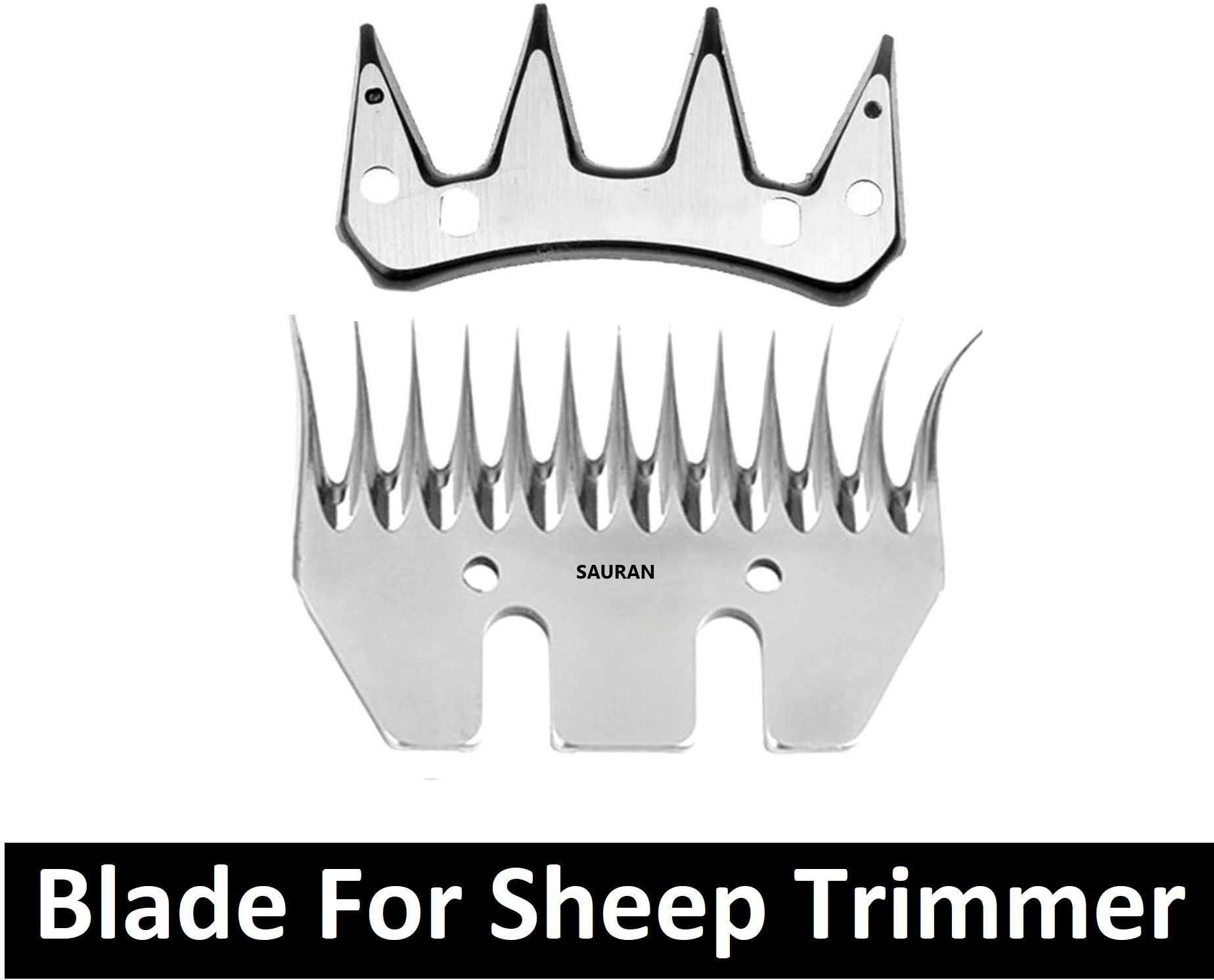 sauran Sheep Trimmer Shears Replacement Blades (HAB45) Horse Clipper Blade-picture-47