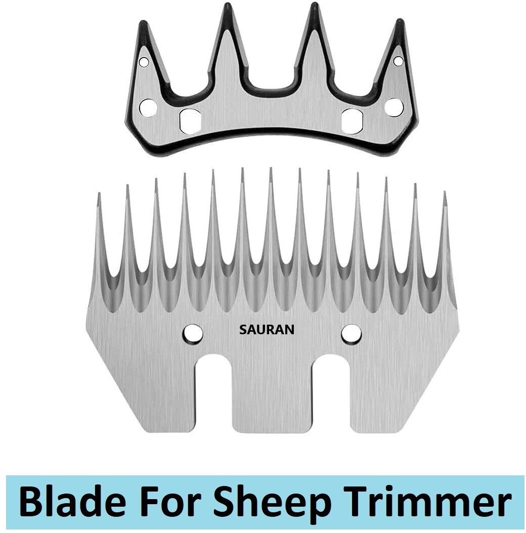 sauran Sheep Trimmer Shears Replacement Blades (HAB33) Horse Clipper Blade-picture-40