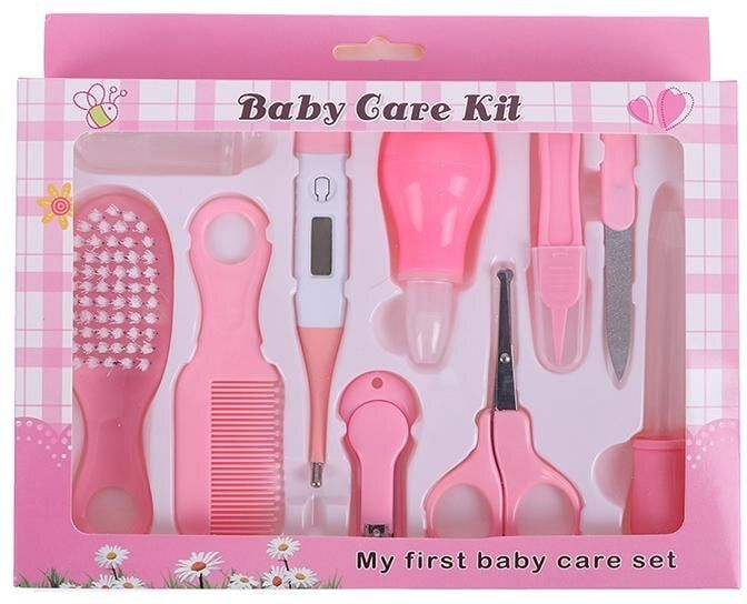 Newborn Nursery Health Care and Grooming Kit, 10 in 1 Baby Set