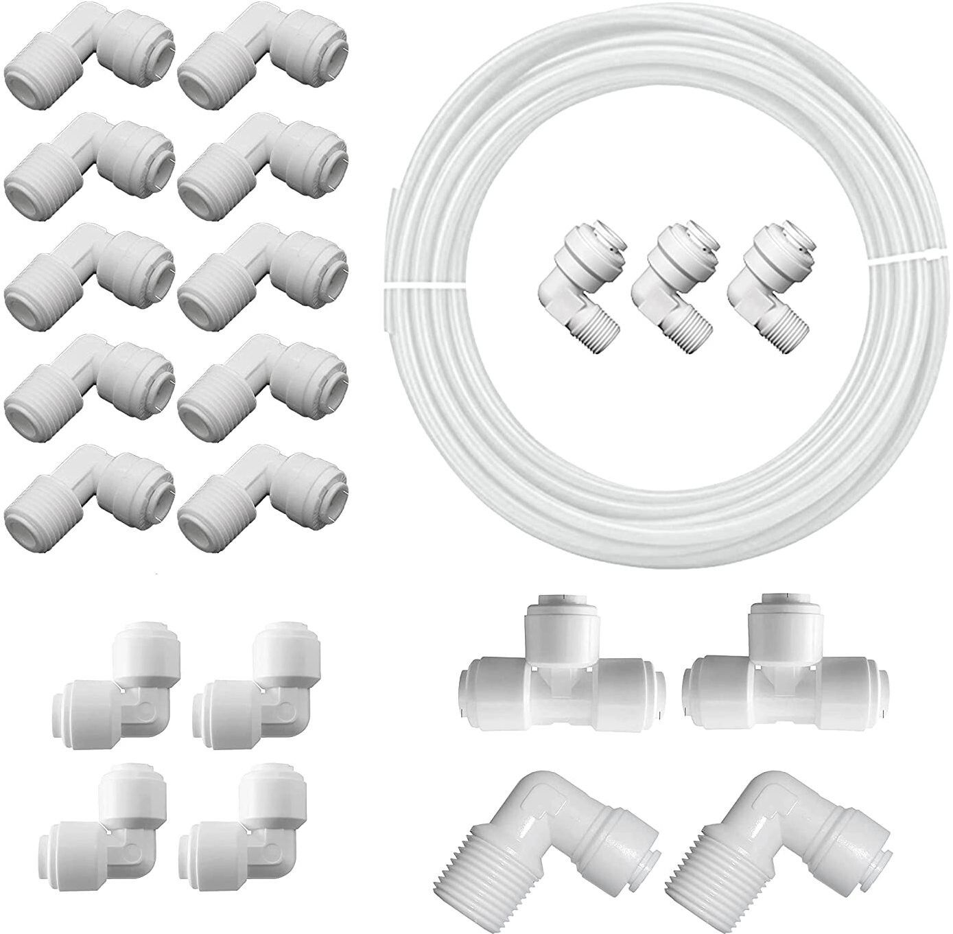 RO Connector Pack Connectors Pack for RO UV UF Water Filters Purifiers Hose Connector-image-4