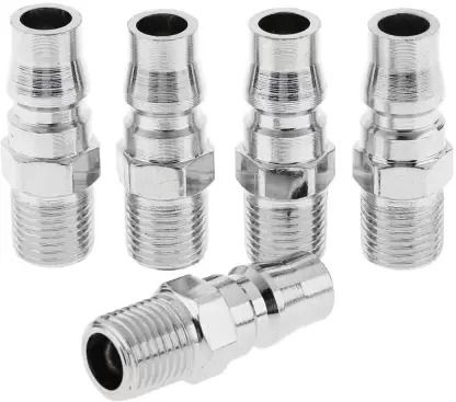 Coupler Connector Air Line Hose Coupling Compressor PM20 5Pcs Hose Connector-image-4