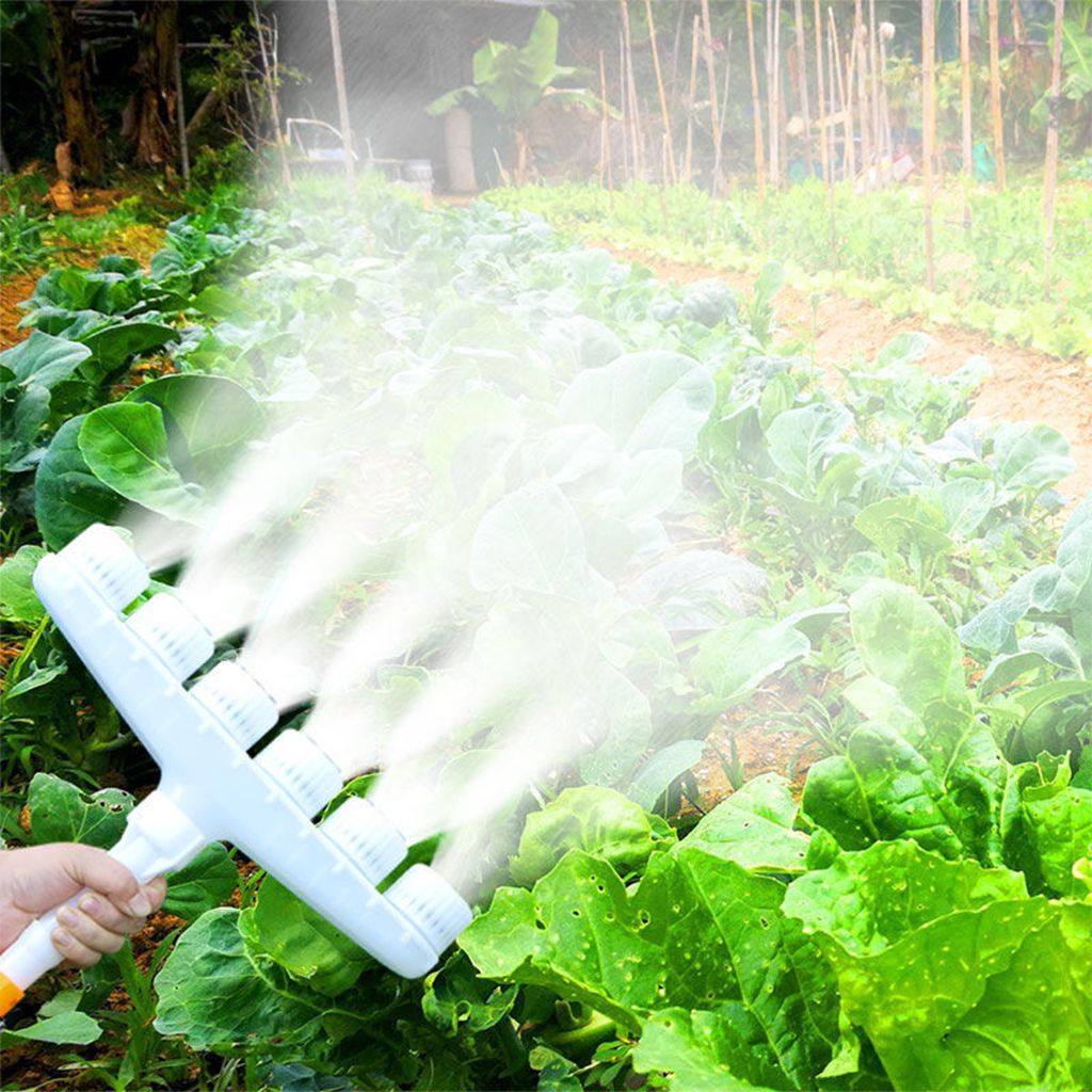 Garden Water Pipe Sprayer 6 Nozzle Irrigation Sprinkler Larg Hose Connector-image-22