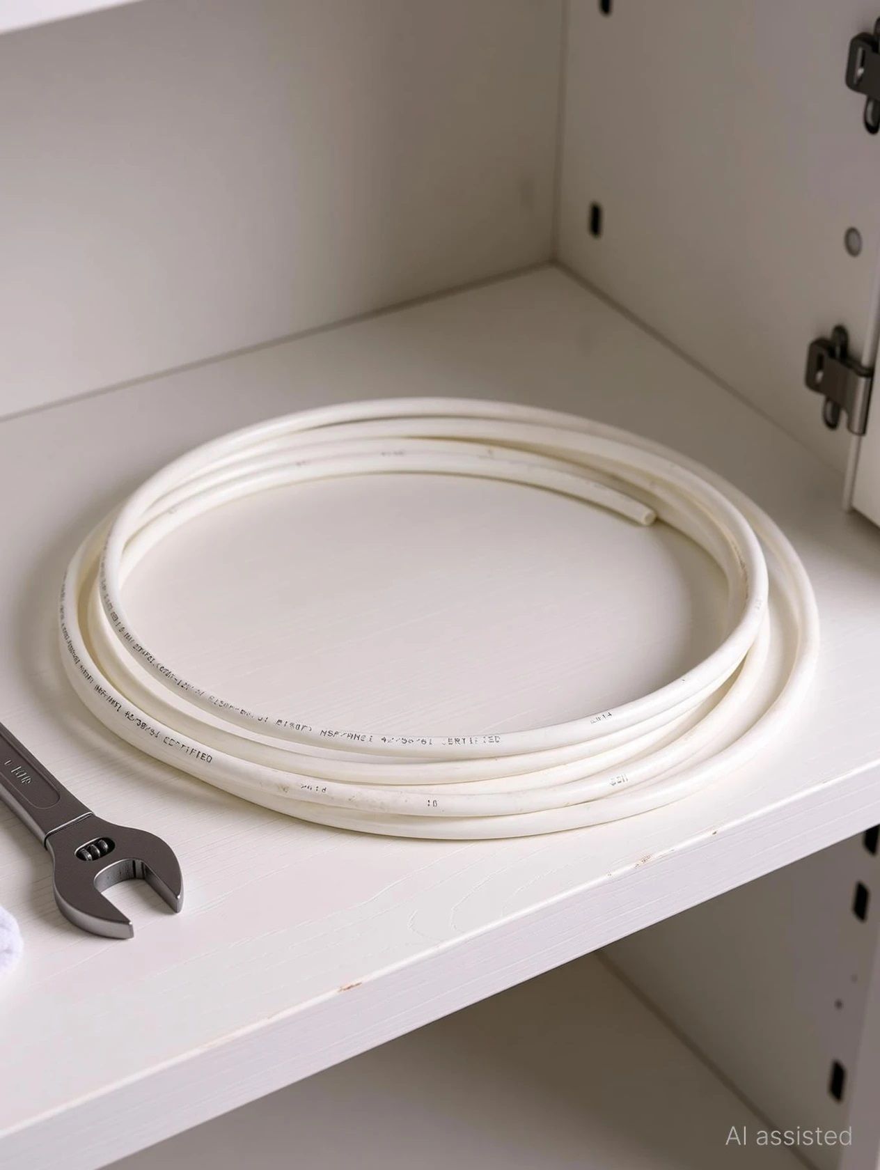 morning star technology RO 1/4" Plastic Hose Pipe Tube for Purifiers (White, 10 m) Food Grade Pipe 10m, 1/4" Size Hose Pipe-picture-51