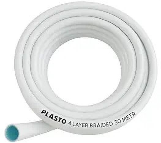 4-Layer Braided Garden Hose Pipe | 3/4 Inches (20mm), 30M | UV Stabilized Hose Pipe-image-21