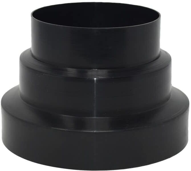 PVC Chimney Pipe Reducer 6inch to 5 & 4inch Converter Cone Reducer for Pipe Hose Pipe-image-1