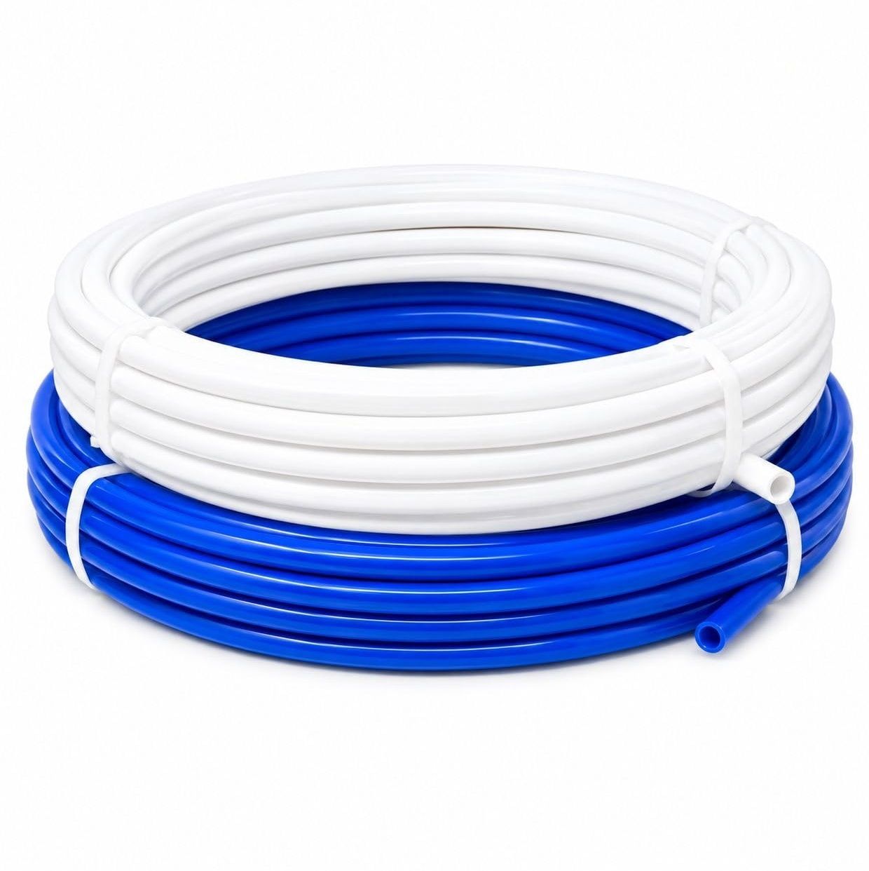 morning star technology RO Pipe 1/4 Inch (5 Meter) white And 1/4 Inch (5Meter) Blue Food Grade Tube for Compatible with RO Systems Leak-Proof & Durable Hose Pipe-picture-50