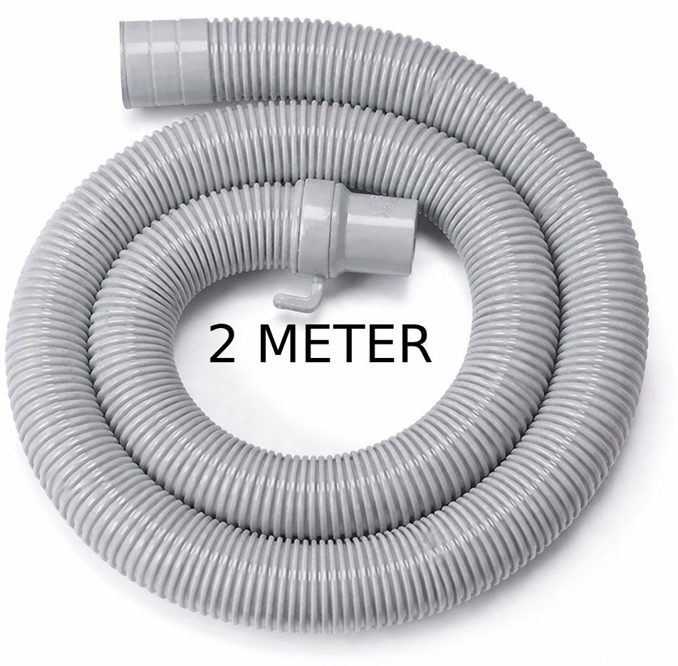 2 Meter Grey Washing Machine Drain Pipe Hose Pipe-image-48