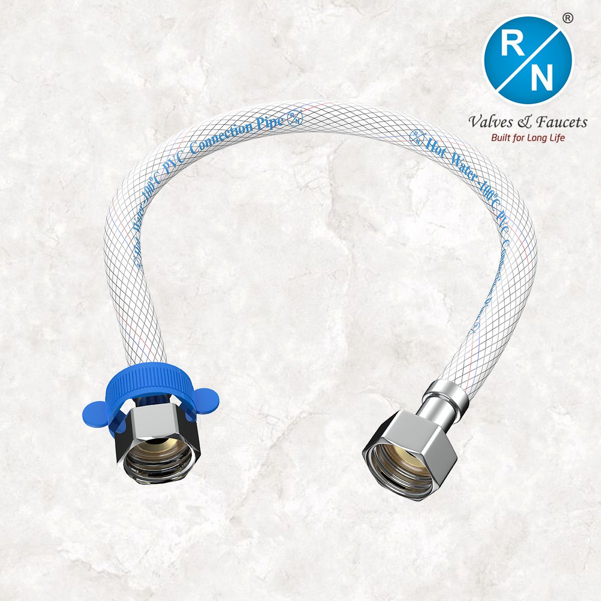 PVC Connection Pipe 16mm OD with Spanner (18") | Leak-Proof | Pack of 1 Hose Pipe-image-5
