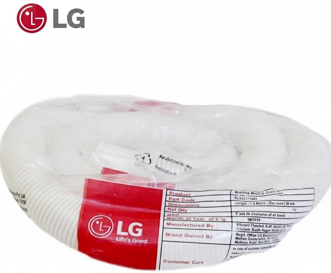 Washing Machine Water Outlet Pipe ( 1.25 Meter ) Drain Pipe for LG Semi & Automatic Washing Machine Original Hose Pipe-image-31