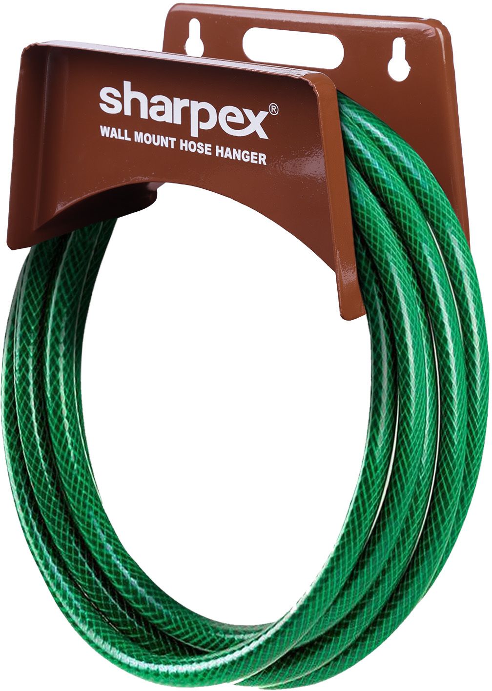 Sharpex Wall Mount Hose Hanger with Durable Steel Material (Brown)) Garden Hose Stand-image-37